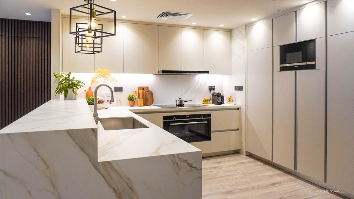 Luxurious Neutral Kitchen